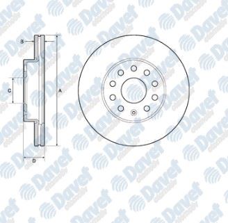 BOSCH 0986479C47 Fren Diski On Havali 276mm Golf Vii 13> Leon A3 13>16 Octavia Iii 13> Audi A3 12>